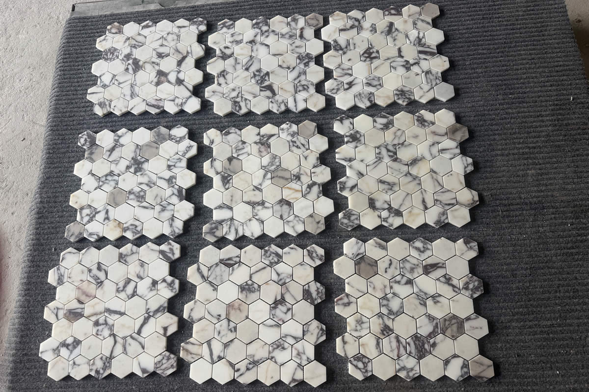 土耳其卡紫48六角马赛克